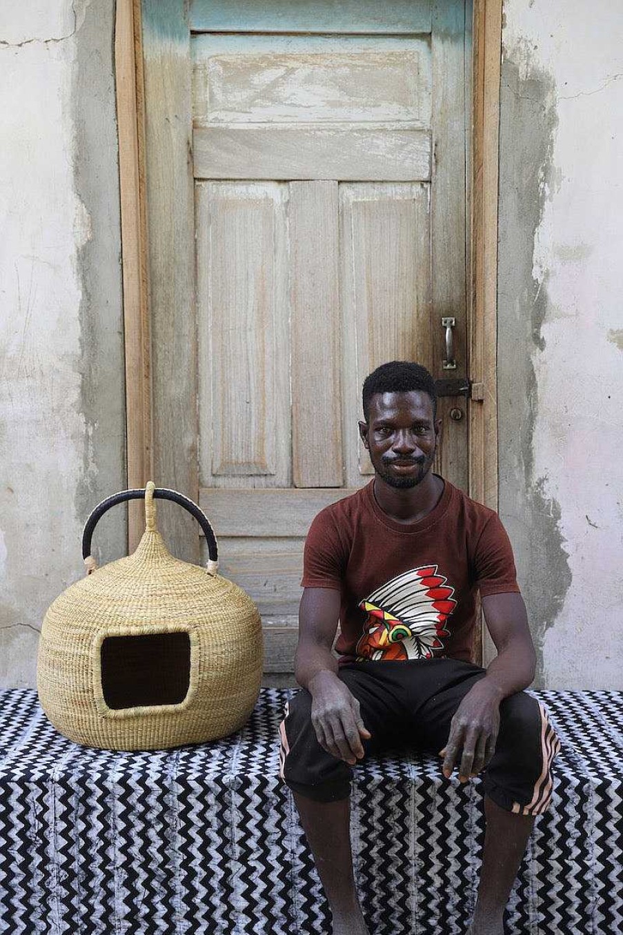 Popular Basket Baba Tree | Cat Bed (Double Weave) By Nsoh Abe-Enge