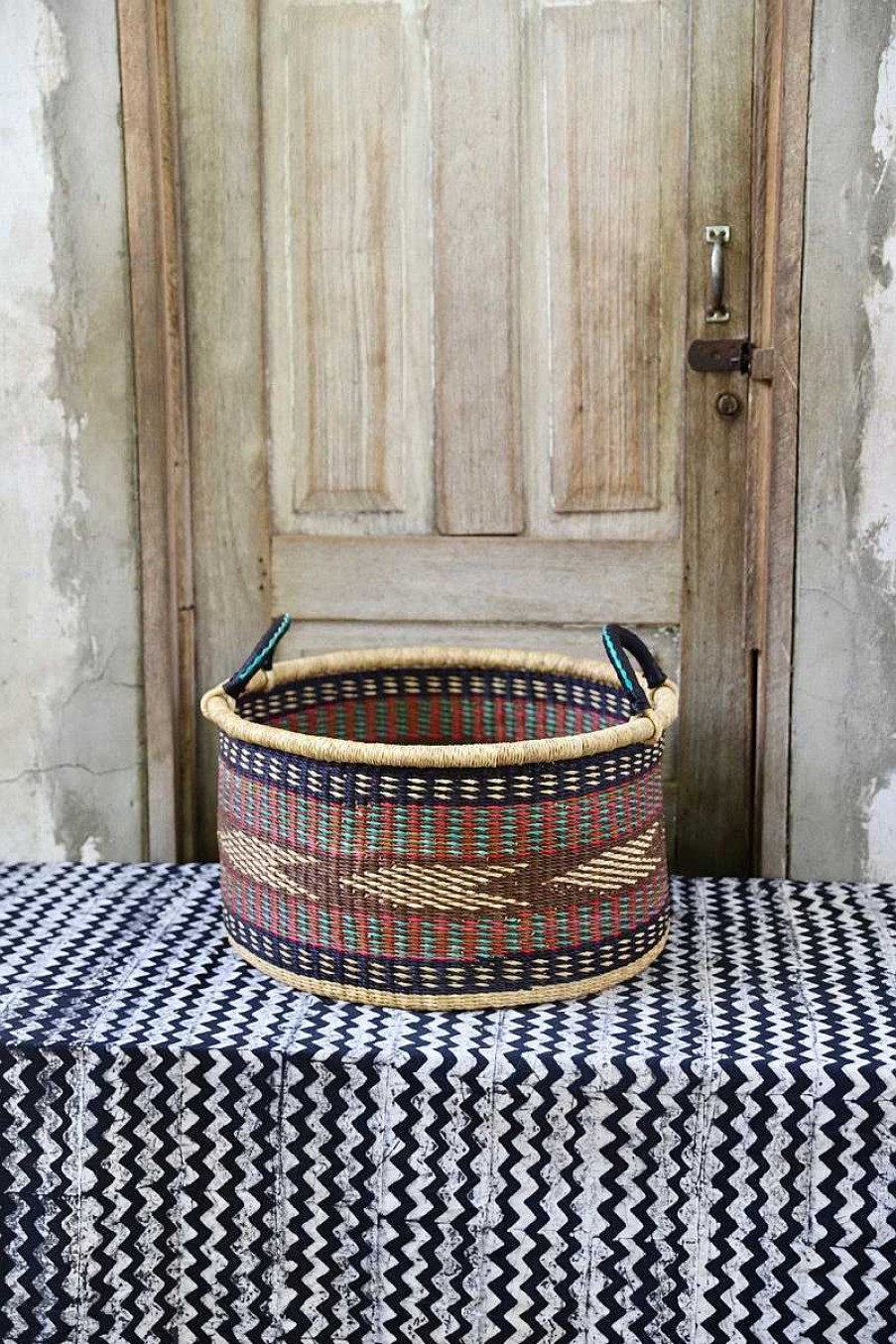 Bathroom + Laundry Baba Tree | Woven Tub / Storage Stack (Large) Ayinebillah Anaba