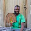 Wall Decor Baba Tree | Handwoven Fan - By Kwesi Apana