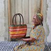 Basket Bags Baba Tree | Stay Flow Deluxe Woven Handbag (Large) By Mary Ayamdor