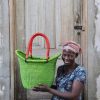 Shopping Baskets Baba Tree | Dip Dyed Nyariga Basket (Large) By Asumboya Asaah