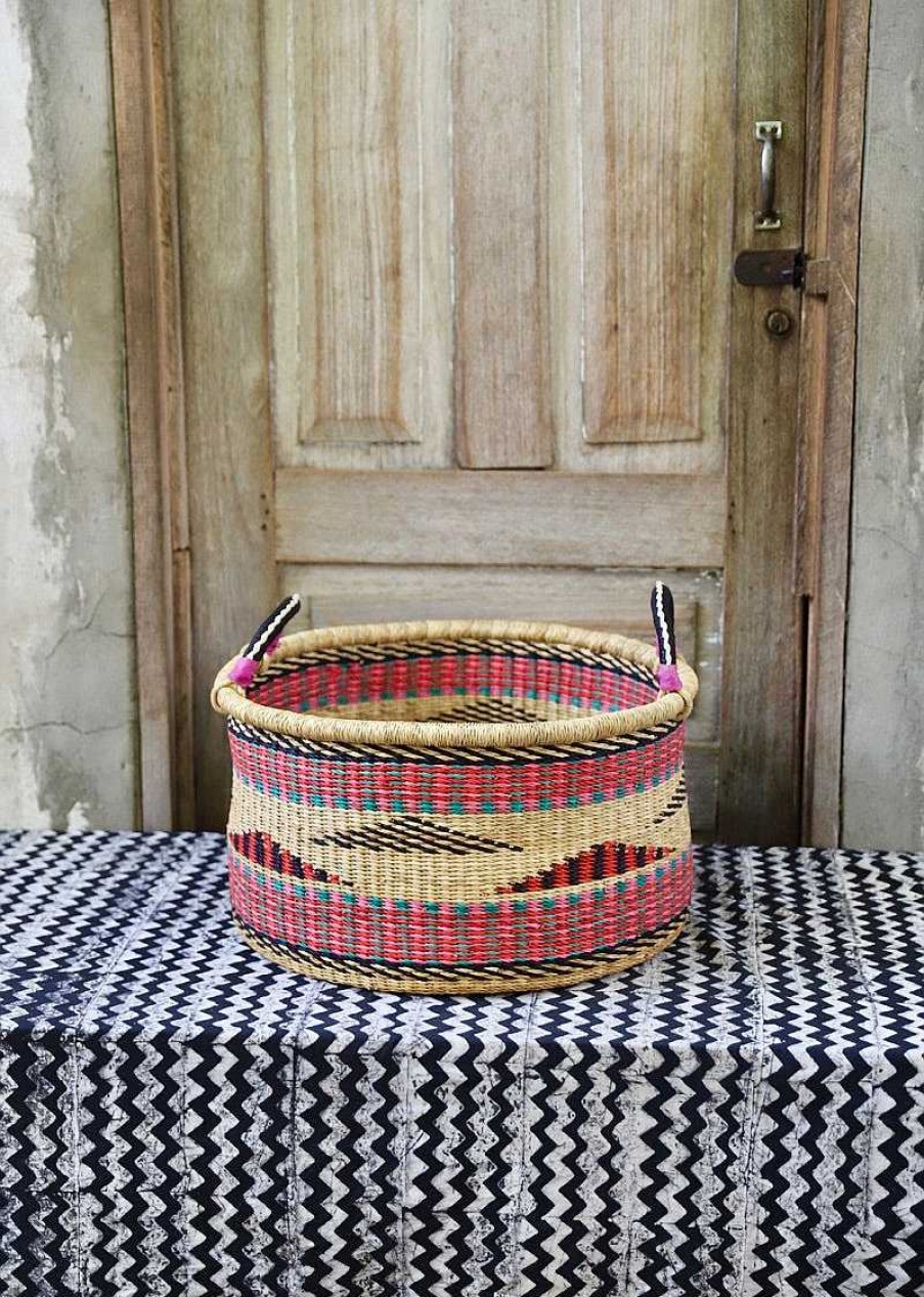 Bathroom + Laundry Baba Tree | Woven Tub / Storage Stack (Medium) Rahinatu Akelsiyine