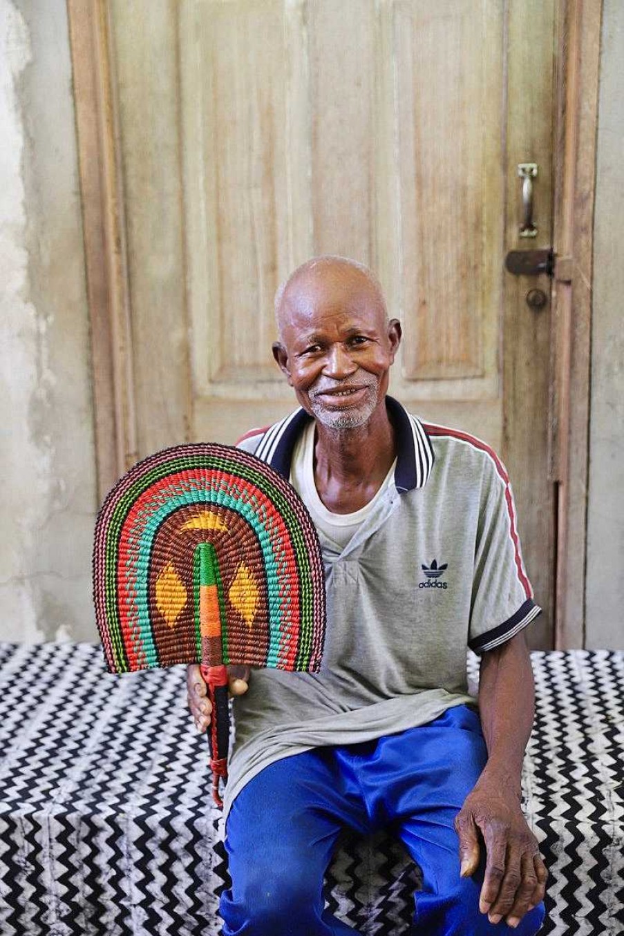 Wall Decor Baba Tree | Handwoven Fan - By Ndene Ayamga