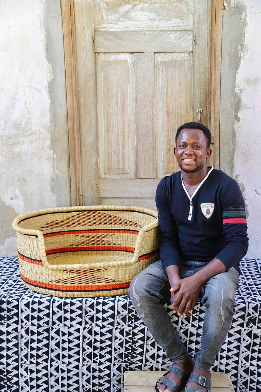 Popular Basket Baba Tree | Dog Bed (Large) By Abraham Akolgo