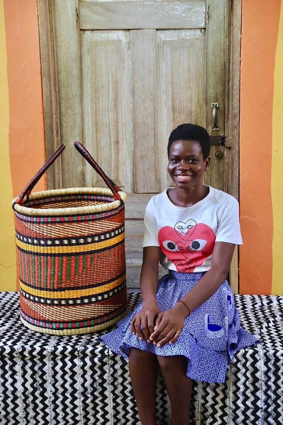 Bathroom + Laundry Baba Tree | Laundry Basket (Medium) By Rahinatu Akelsiyine