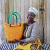 Shopping Baskets Baba Tree | Dip Dyed Nyariga Basket (Small) By Nmabillah Akolgo