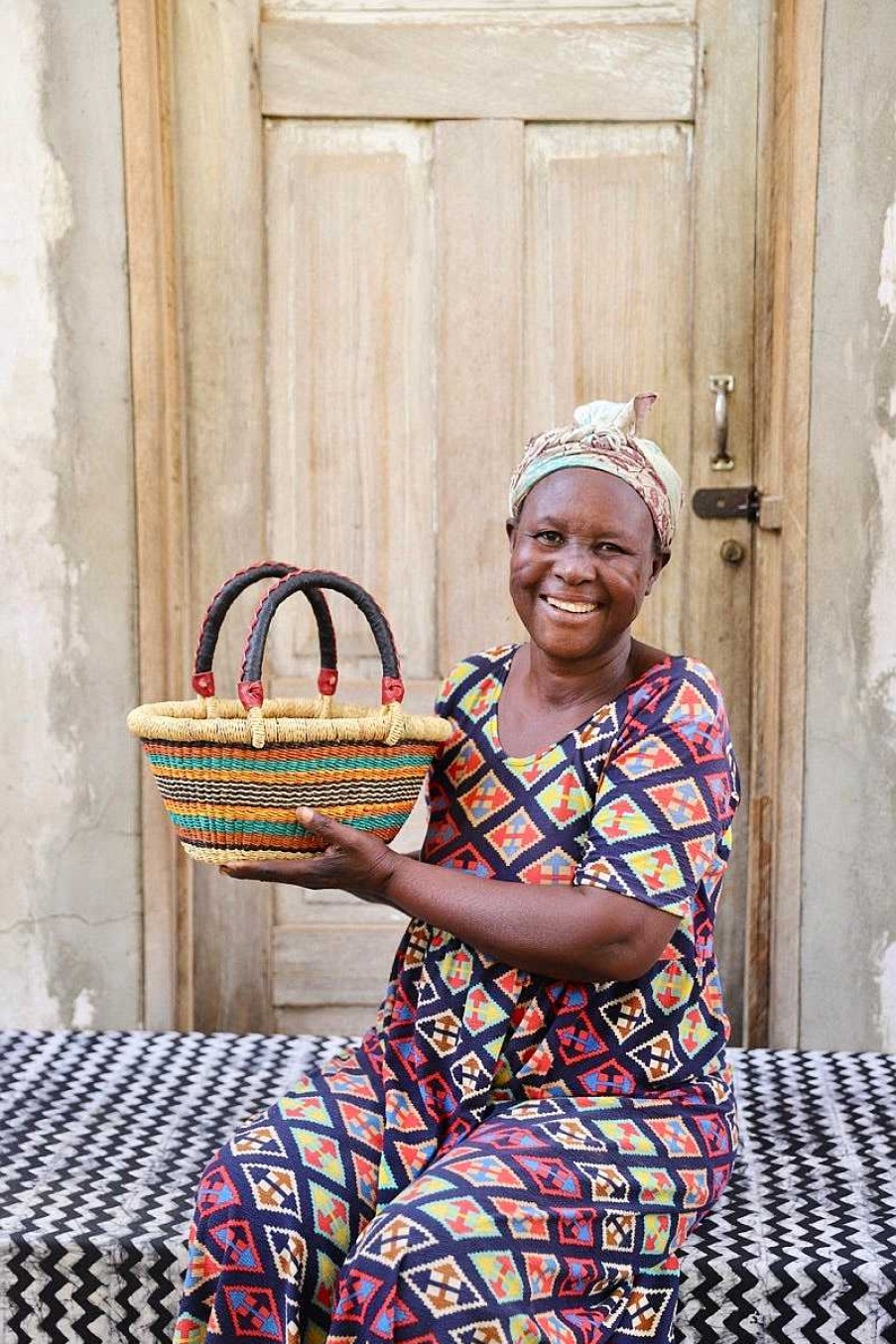 Shopping Baskets Baba Tree | Oval Basket (Tiny) By Apokira Akologo