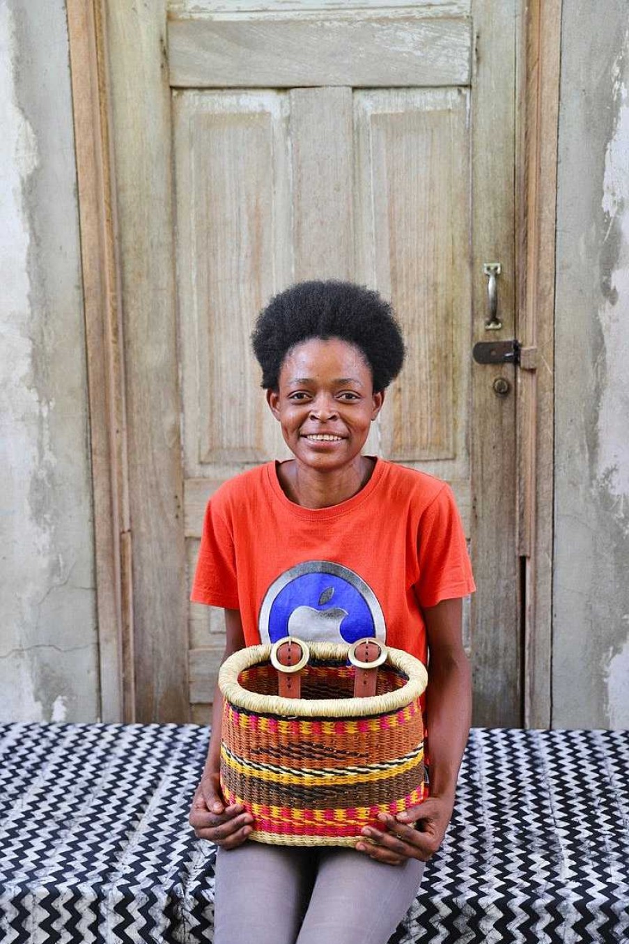 Popular Basket Baba Tree | Bicycle Basket (Small) By Vida Nyaabire