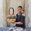 Basket Bags Baba Tree | Stay Flow Deluxe Woven Handbag (Large) By Mary Ayinbora