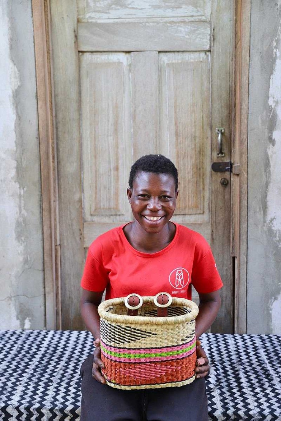 Popular Basket Baba Tree | Bicycle Basket (Small) By Akansingamah Abuah