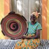 Kitchen + Dining Baba Tree | Woven Tray - Double Weave (Medium) By "Laughing" Lydia Abeene