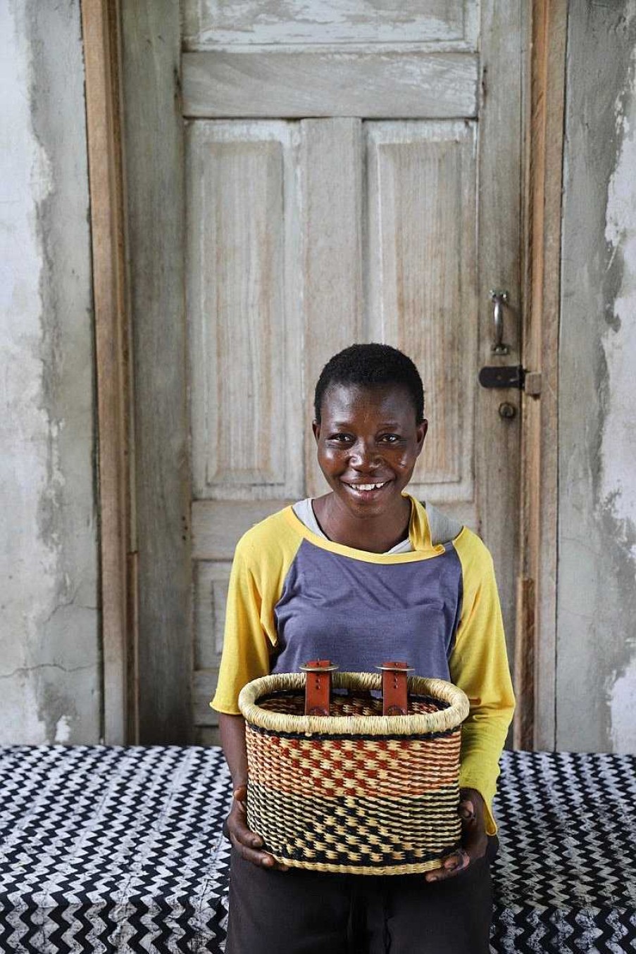 Popular Basket Baba Tree | Bicycle Basket (Small) By Akasigamah Abuah