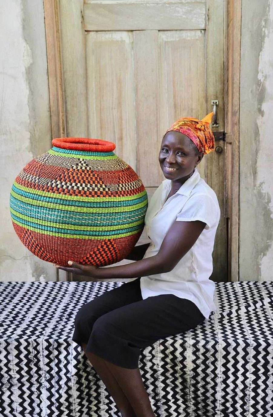 Home Decor Baba Tree | Kenkia Basket By Ndita Agobka