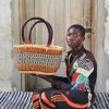 Shopping Baskets Baba Tree | Oval Basket (Medium) By Maclean "Mucre" Anafo