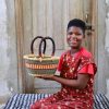 Shopping Baskets Baba Tree | Oval Basket (Tiny) By Martha Adongo