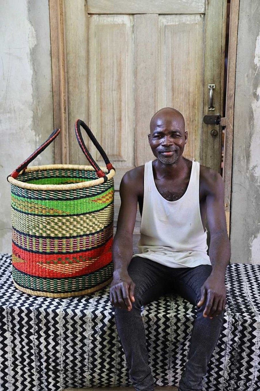 Bathroom + Laundry Baba Tree | Laundry Basket (Medium) By Nsohbillah Adongo