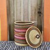 Bathroom + Laundry Baba Tree | Laundry Basket With Lid (Medium) By Bukari Aberiga Nyaaba