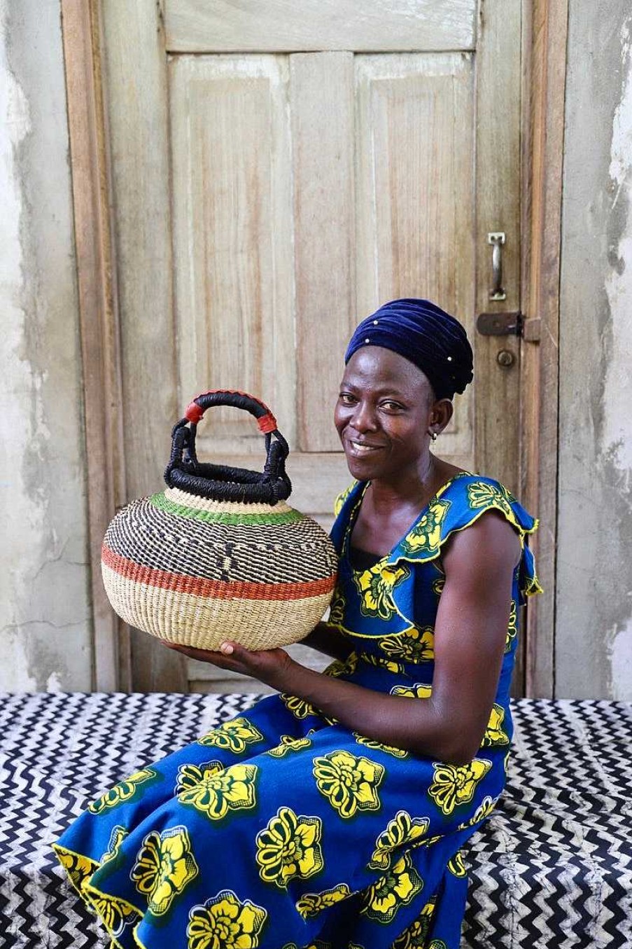 Home Decor Baba Tree | Pot Basket (Small) By Atipoka Akanobre