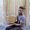 Bathroom + Laundry Baba Tree | Gbenka Storage Basket (Small) By Atiah Asoba