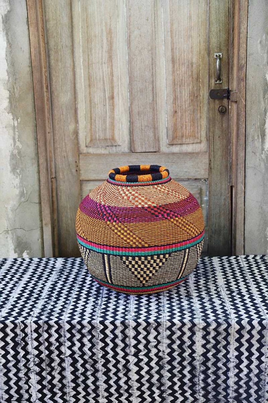 Home Decor Baba Tree | Kenkia Basket By Anakinaba "Cash" Adongo