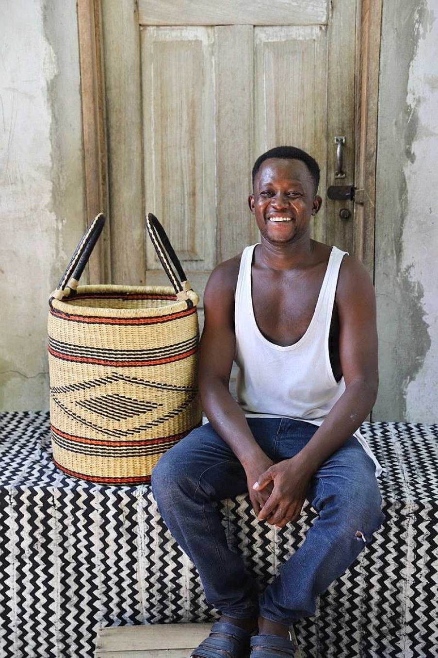 Bathroom + Laundry Baba Tree | Laundry Basket (Small) By Abraham Akolgo