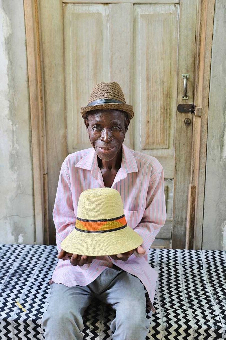 Woven Hats Baba Tree | Bucket Hat By Amoah Ayamga