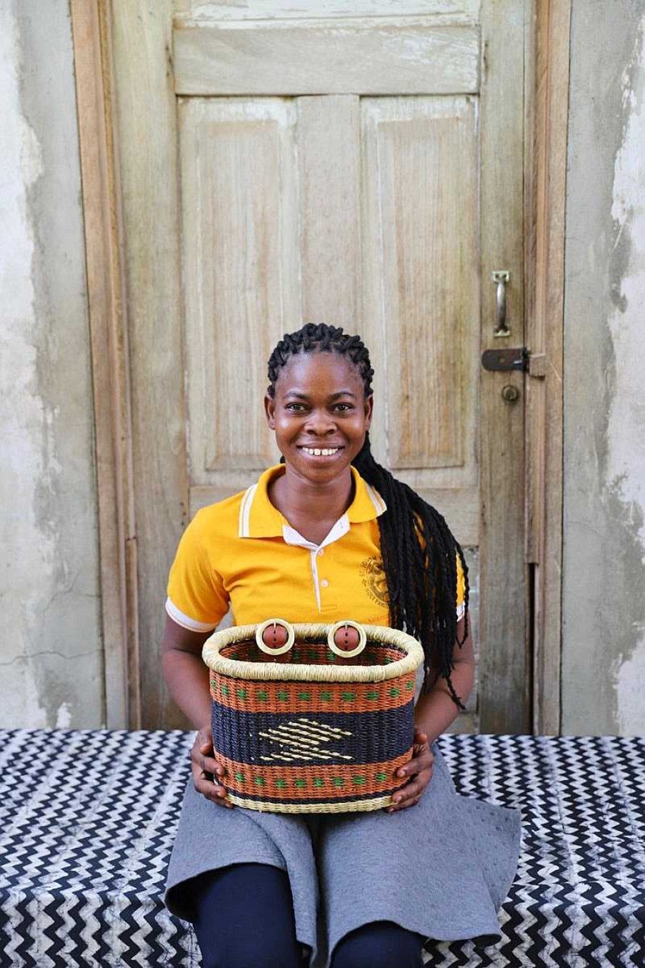 Popular Basket Baba Tree | Bicycle Basket (Small) By Mercy Adoliberiga