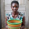 Planters + Flower Pots Baba Tree | Tiny Drum Basket By Modesta Adongo