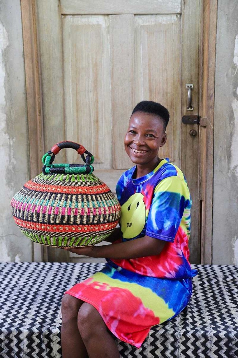 Home Decor Baba Tree | Pot Basket (Medium) By Charity Atuah