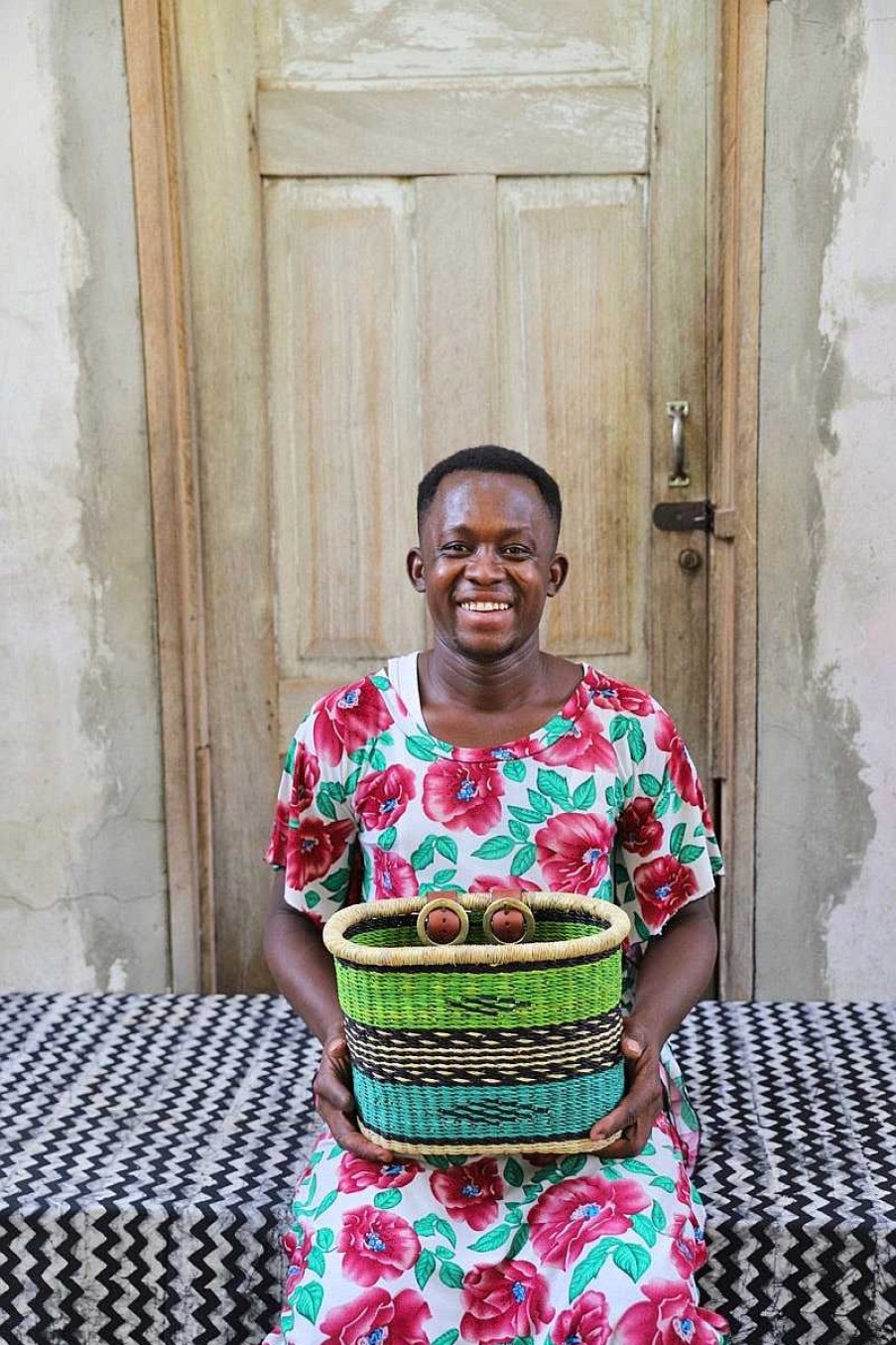 Popular Basket Baba Tree | Bicycle Basket (Small) By Abraham Akolgo