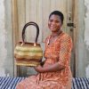 Basket Bags Baba Tree | Stay Flow Deluxe Woven Handbag (Large) By Mary Ayinbora