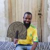 Wall Decor Baba Tree | Handwoven Fan - By Kwesi Apana