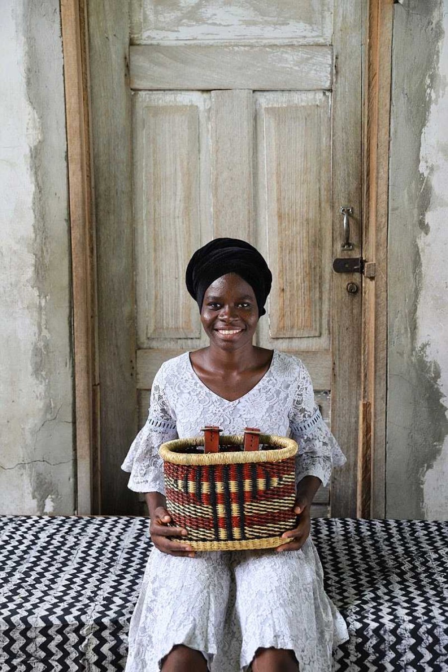 Popular Basket Baba Tree | Bicycle Basket (Small) By Rahinatu Ayelsiyine