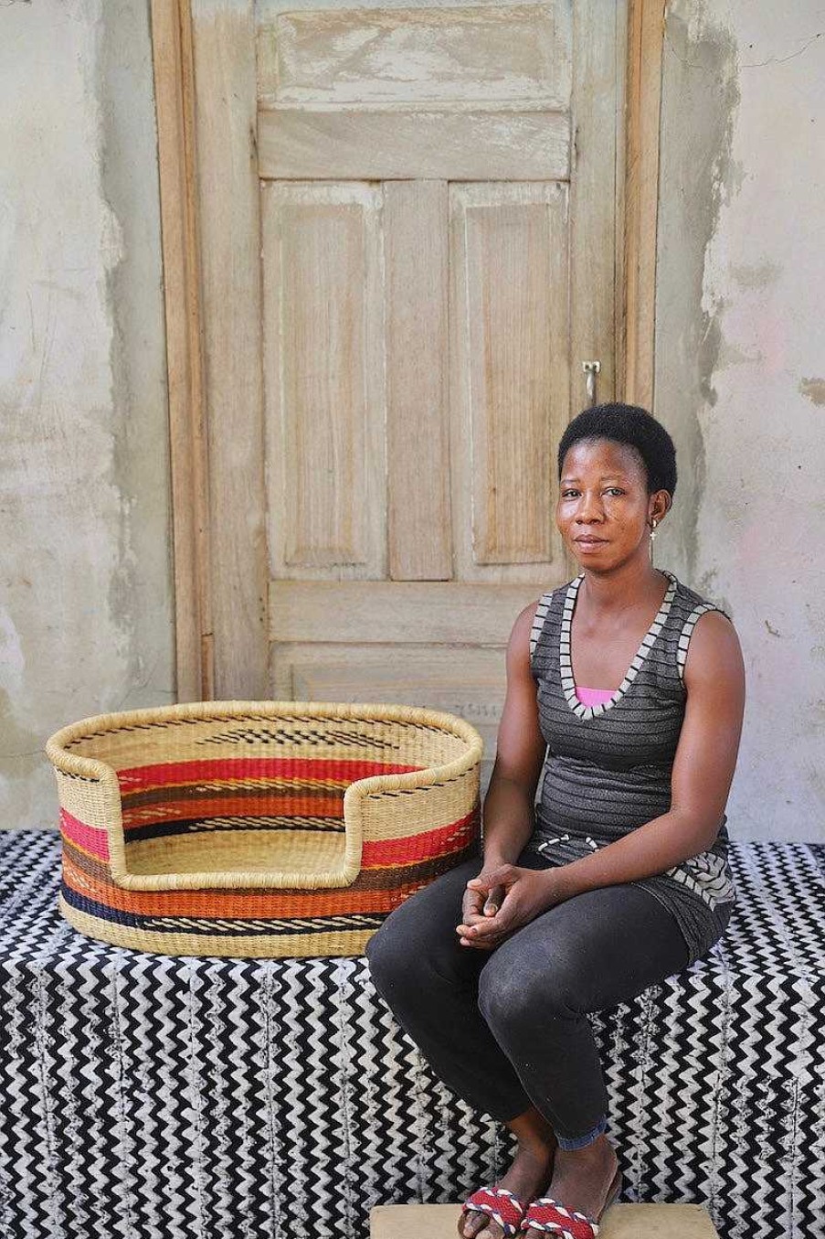 Popular Basket Baba Tree | Dog Bed (Medium) By Vivian Akulembire