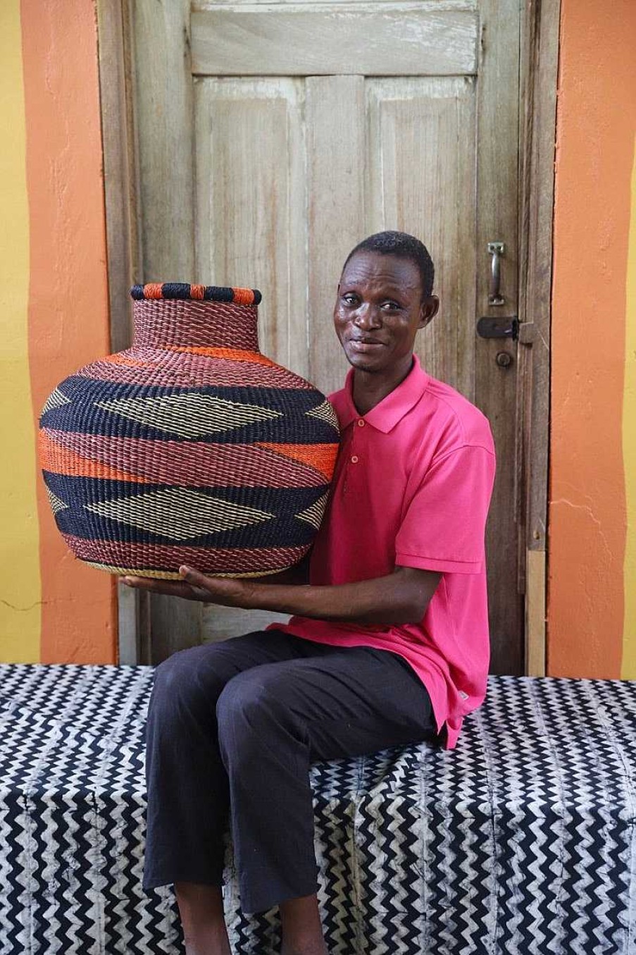 Home Decor Baba Tree | Jemima 10 Cows Basket By Anakinaba "Cash" Adongo