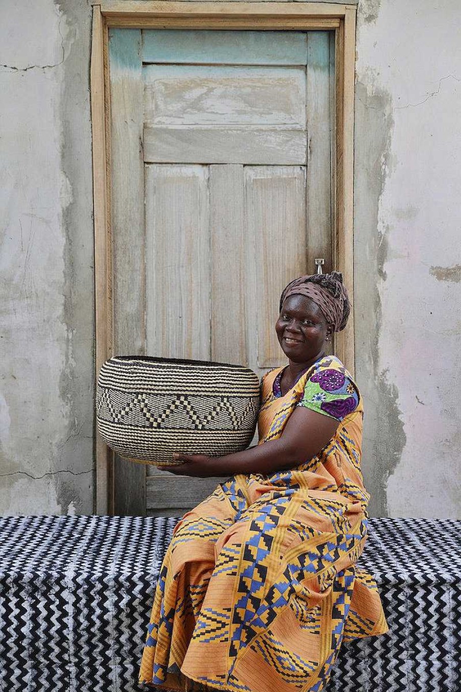 Kitchen + Dining Baba Tree | Woven Decor Basket - Special Bowl By Teni "11" Ayine