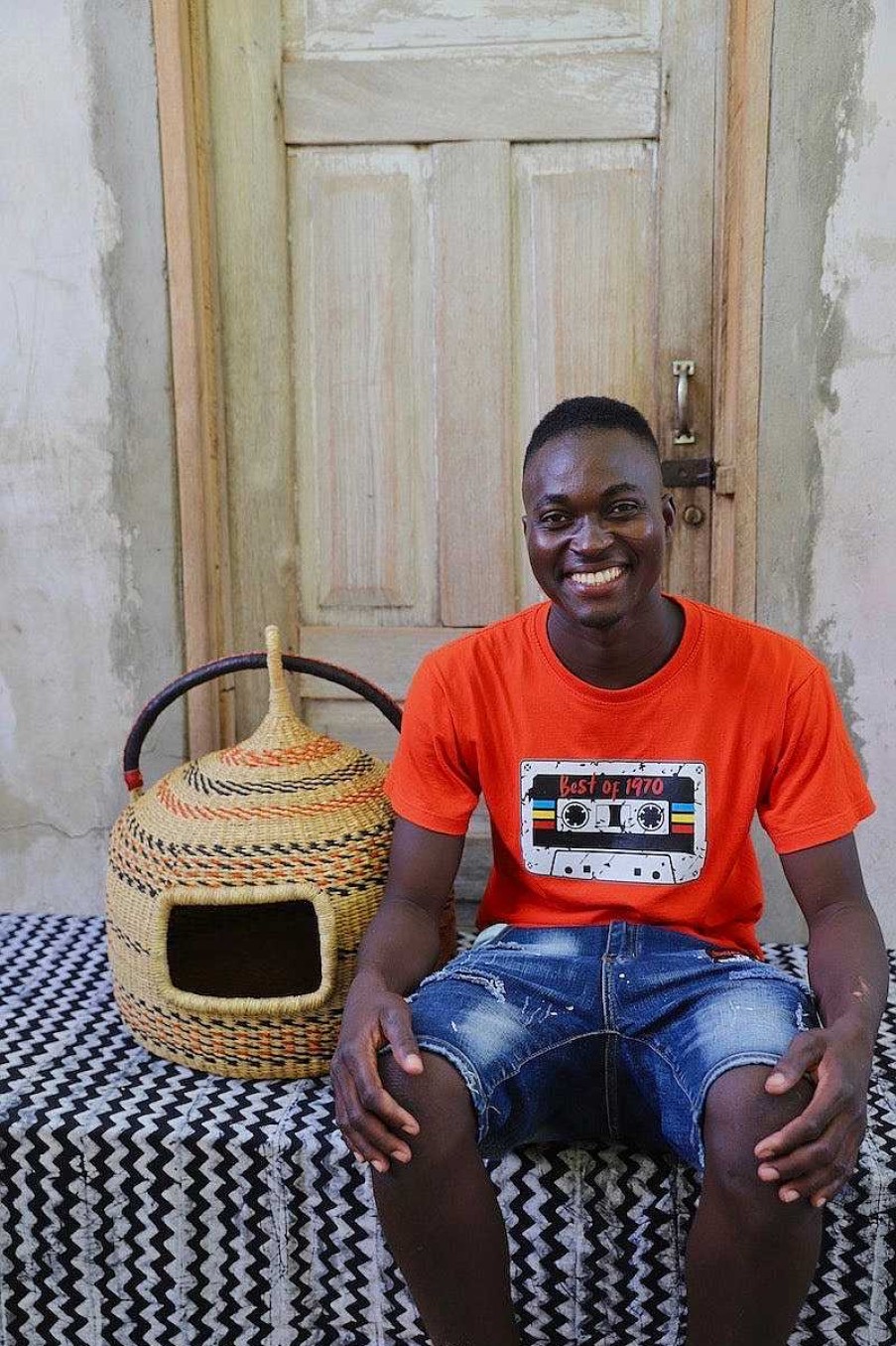 Popular Basket Baba Tree | Cat Bed (Single Weave) By Simon Abingya