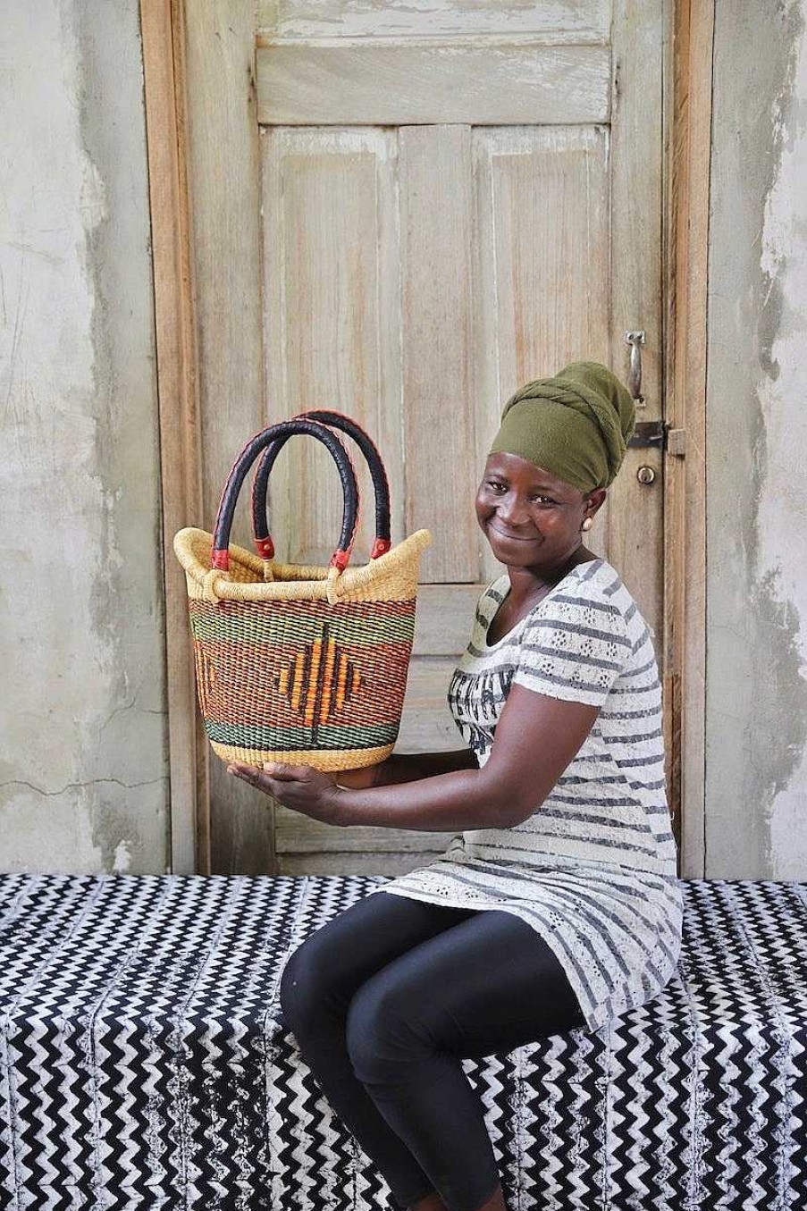 Shopping Baskets Baba Tree | Nyariga Basket (Very Small) By Apokumah Nsoh