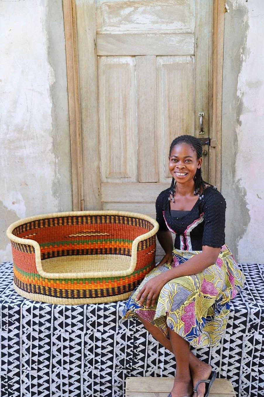 Popular Basket Baba Tree | Dog Bed (Large) By Mercy Adoliberiga