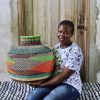 Home Decor Baba Tree | Jemima 10 Cows Basket By Eva Nsohbillah