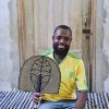 Wall Decor Baba Tree | Handwoven Fan - By Kwesi Apana