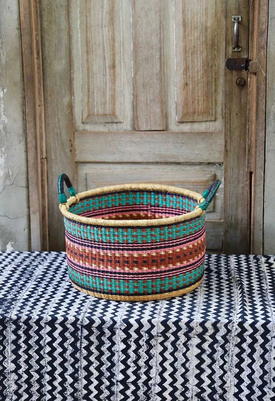 Bathroom + Laundry Baba Tree | Woven Tub / Storage Stack (Small) Mercy Adoliberiga