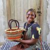 Shopping Baskets Baba Tree | Oval Basket (Tiny) By Cynthia Ayariga