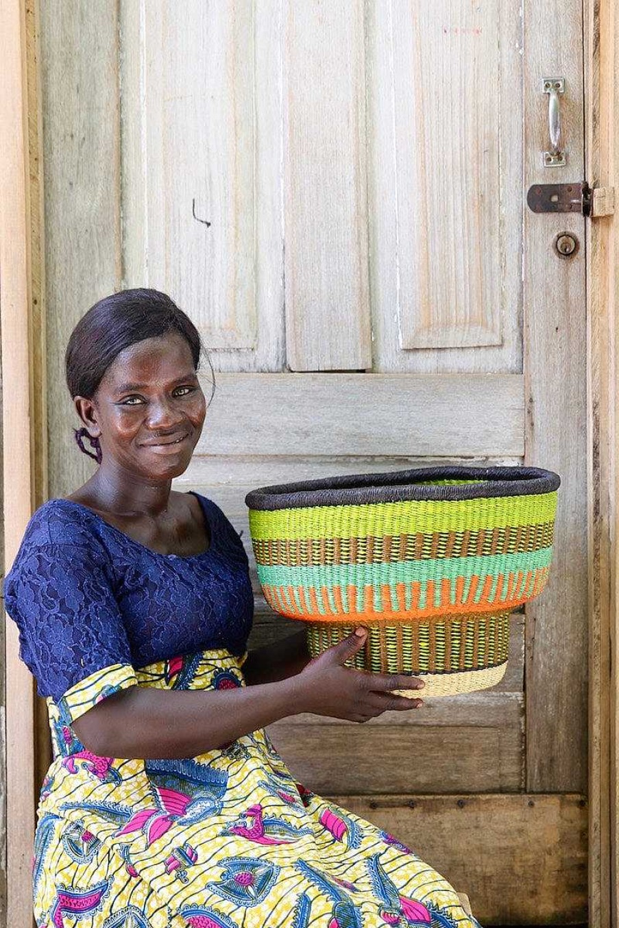 Planters + Flower Pots Baba Tree | Drum Basket By Alahere Akabare