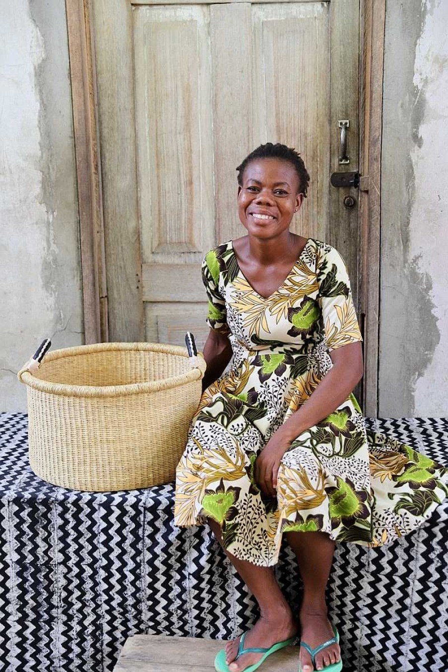 Bathroom + Laundry Baba Tree | Woven Tub / Storage Stack (Small) Mary Aboya