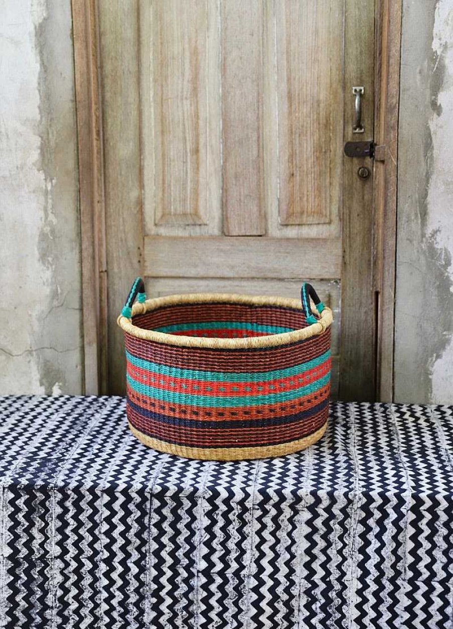 Bathroom + Laundry Baba Tree | Woven Tub / Storage Stack (Medium) Mercy Adoliberiga