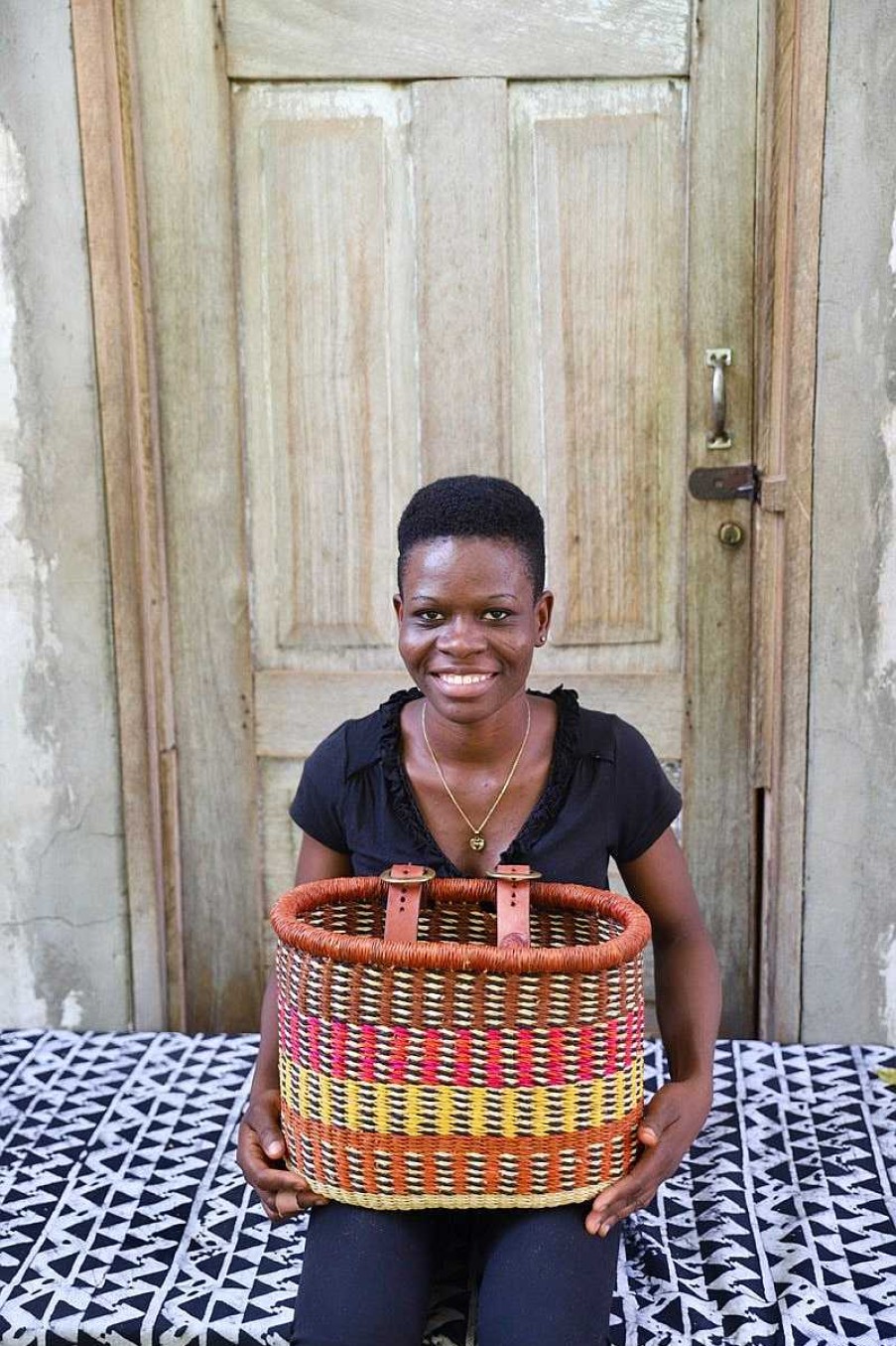 Popular Basket Baba Tree | Bicycle Basket (Small) By Rahinatu Akelesiyine