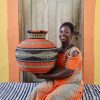 Home Decor Baba Tree | Jemima 10 Cows Basket By Cynthia Anaba