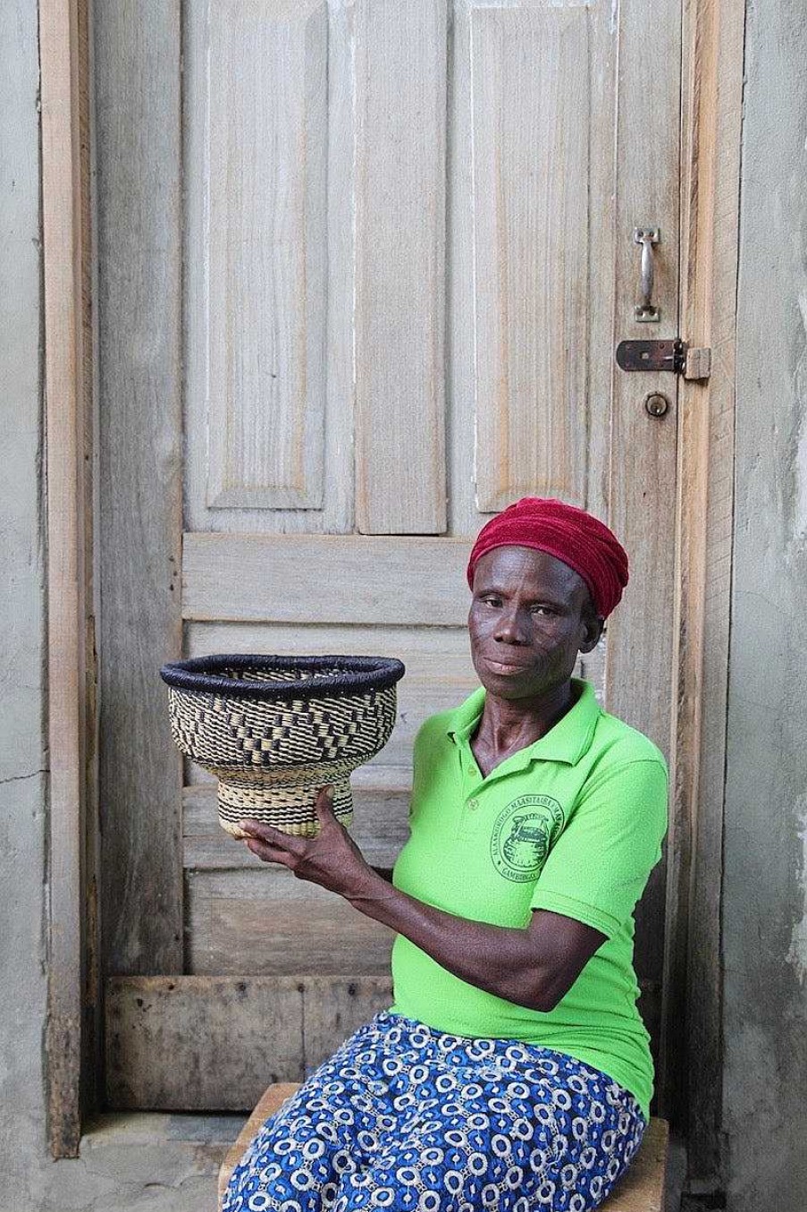 Planters + Flower Pots Baba Tree | Tiny Drum Basket By Apambillah Ayinbono