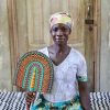 Wall Decor Baba Tree | Handwoven Fan - By Alolibillah Azumah